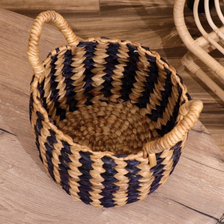 Wicker basket 30x30x35 cm-3