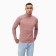 Turtleneck Men's Minaku: Basic Line Man Terracott Color, Size 56