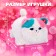 Interactive toy "Fluffy friend: cat", sound effects, reacts to touch