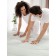 Bodyline blanket, size 140x205 cm, green color