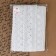 Knitted lace, 65 mm × 10 ± 1 m, white color