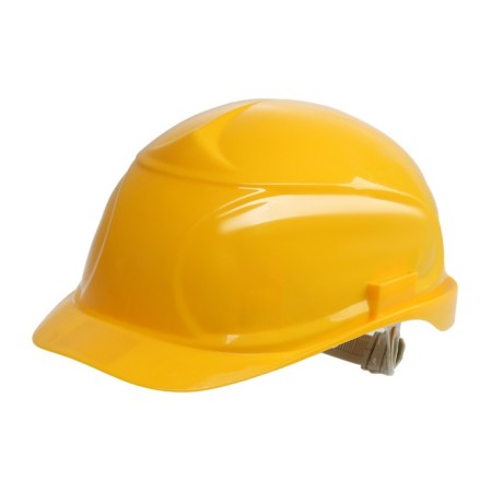 Heldow Tundra, for construction and installation works, with a plastic headstock, yellow