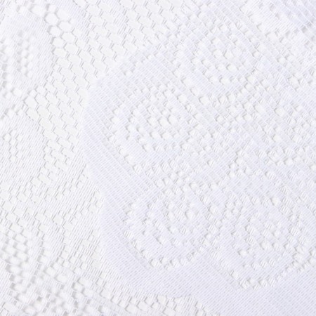 Curtain without curtain tape 175x160cm, art.r. m484, white, PE 100%-4