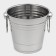 A stainless steel ice bucket, 2.5 l, 17 × 15.5 cm