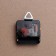 Watch wall kitchen "pan", discrete move, 42.5 x 25 cm