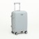 Small suitcase 20 "On a zipper, code lock, 4 wheels, color gray color
