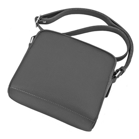 Women's bag B2814-00140, Black, genuine leather color, 19x4.5x17 cm-2