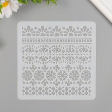 Plastic stencil 
