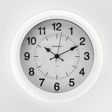 Watch wall, series: classic, d-25 cm, white