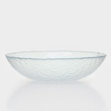 Deep Haze plate, 700 ml, d = 19 cm, the color is transparent