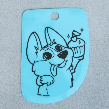 A set of confectionery spatulas 11.5 × 8 cm, 11.2 × 6.5 cm, 10 × 7 cm "Yummy", 3 pcs-3