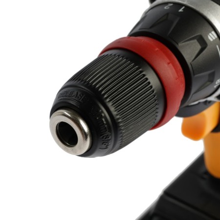 DEKO DKCD20FU-LI drill-pierce, with a removable cartridge, 20 V, 1.5 Ah, 42 nm, 2 speeds-4