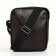 Male bag, 18*9.5*15.5 cm, lightning departure, 3 n/pocket, reg. Min, brown