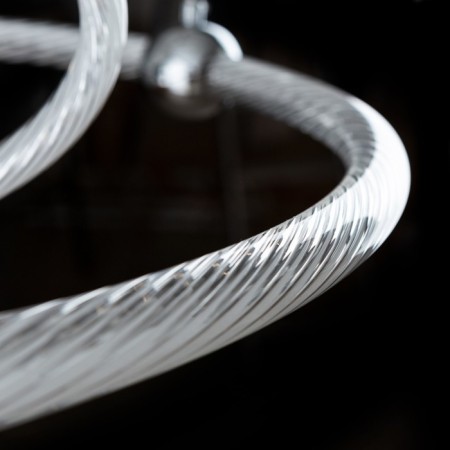 Suspension chandelier Arte Lamp Harley A2196SP-3CC, LED, 75 W, 80x80x120 cm, 9000 lm, remote control, chrome-5
