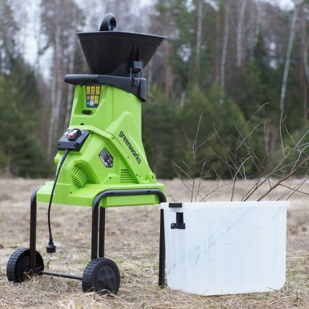 Gardener Electric GreenWorks Gacsb, 220 V, 2500 W, up to 40 mm, 40 liters-3