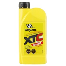 Motor oil Bardahl 5W-40 XTC SN/CF 36161, synthetics, 1 liter