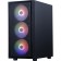 The ACCORD M203 case is black without BP ATX 2xusb2.0 1xusb3.0 1xusb3.1 Audio Bott PSU