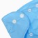 Reusable diapers "Little Baby", 3-15 kg, blue color, crush me