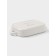 The baking form of the share "Zephyr", 38 × 22 × 6 cm, rectangular, ceramics, white