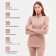 Women's thermal underwear (longshit, leggings) minku beige color, river 52
