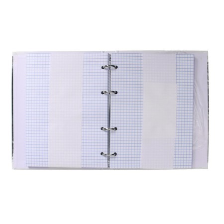 Notebook on rings, 160 sheets in the Cede Cede Cede, solid cover, glossy lamination, with a replaceable block-6