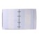 Notebook on rings, 160 sheets in the Cede Cede Cede, solid cover, glossy lamination, with a replaceable block