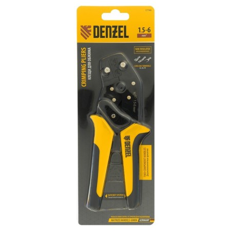 Ticks for compressing non -insulated tips Denzel 17746, NK and HB, 1.5 - 6 mm2-6
