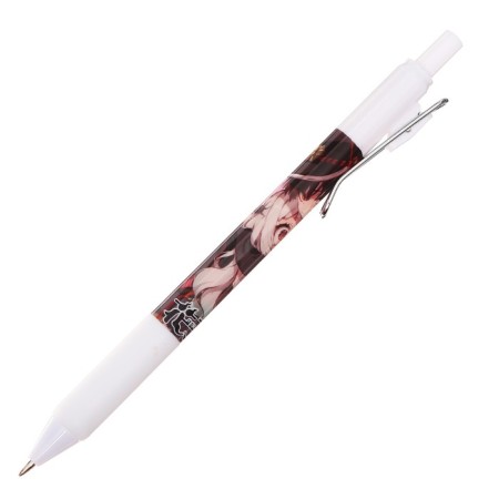Automatic gel handle Calligrata, 0.5mm, black rod, anime housing, barcode on a piece, mix-1
