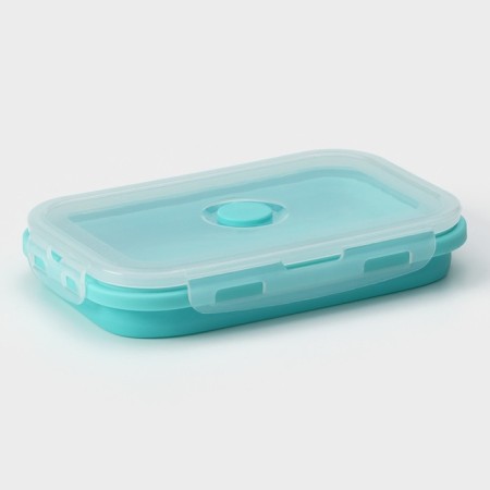 Folding container with a lid of the Kosta, 700 ml, 17.8 × 11.5 × 6.5 cm, color mix-5
