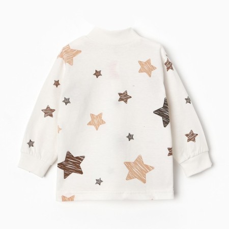 Nursery blouse, milk/star, height 62 cm-3