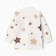 Nursery blouse, milk/star, height 62 cm