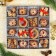 Eco-decor in gift packaging "Magic holiday", Bordeaux, 36 elements
