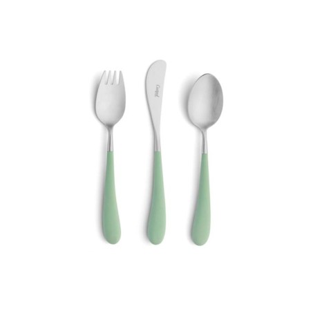 Set of ALICE CELadon cutlery, 3 items