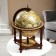 Globe bar decorative "Captain Map" with a stand below 41.6x41.6x56 cm