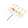 Flot Yaman "drop" with colored antenna, foam, 8 g, color mixt. 5 pcs.