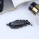 Hair hairpin "Listopad" pearls, 7 cm