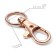 Metal carbine, 43 × 18 mm / 13 × 2.3 mm, 5 pcs, gold color