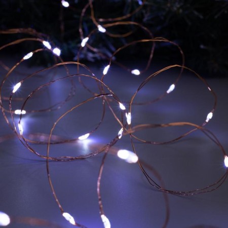 Garland "thread" 10 m dew, ip20, copper thread, 100 LED, white glow, 12 V-2