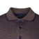 Polo male with long sleeve, brown color, size 46 (m)