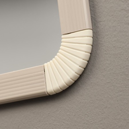 Interior mirror, acrylic, 35 x 45 cm beige-1