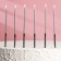 Candles in the cake "Holiday", 6 pcs, 14.5 cm, silver with black