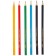 Color pencils, 6 colors, trihedral, mixes