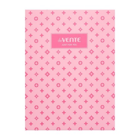 Leduced Diary A5, 160 sheets, Devente.irene, solid combined cover of artificial leather, cream block 70 g/m2, pink-12