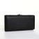 Women's wallet on a magnet, black color