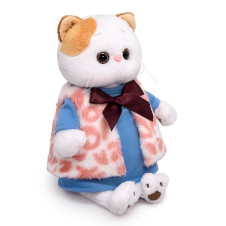 Soft toy "Lee in a fur vest", 27 cm-1