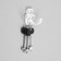 Tundra-lifter hook No. 41, white polymer, 1 pc.