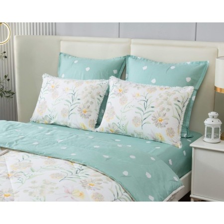 Set duet: blanket-2 pcs, sheets, pillowcases 50x70 cm-2 pcs, 70x70 cm-2 pcs-1