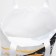 Cosmic shope bag without lightning, without lining, white color