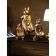 Set of stands for the little things "Boldog standing", polystone, 58 cm, color gold