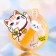 Hygienic lipstick "kitten", with citrus